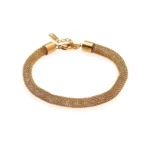 Βραχιόλι Tube από επιχρυσωμένο ατσάλι