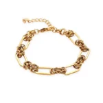 Αλυσιδα απο επιχρυσωμενο ατσαλι