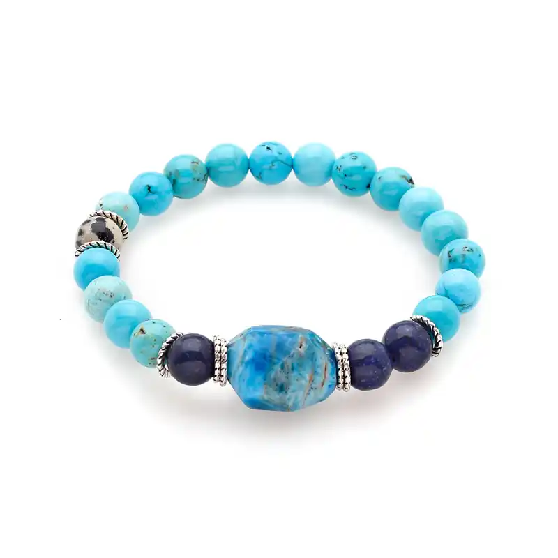 1000039 Πέτρες από Turquoise, Lapis Lazuli, Dalmatian Agate & Μεγάλη Turquoise πέτρα - Image 1