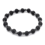 Πέτρες από Black Agate & Αιματίτη