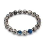 Πέτρες από Azurite & δίσκους από Αιματίτη 8mm