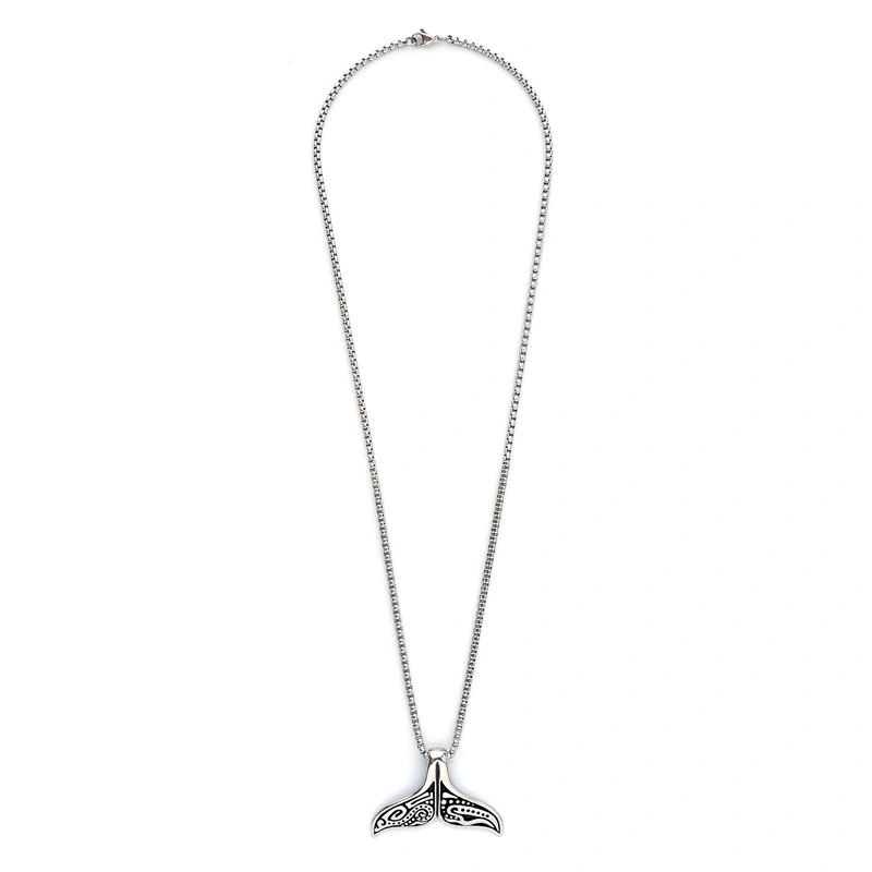 3000041 Μενταγιόν σε σχήμα ουρά φάλαινας με σχέδια των Ίνκας - Image 1