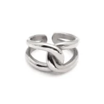 Δαχτυλίδι από ασημί ατσάλι