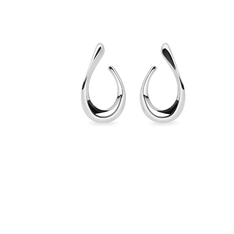 Ασημένια Σκουλαρίκια