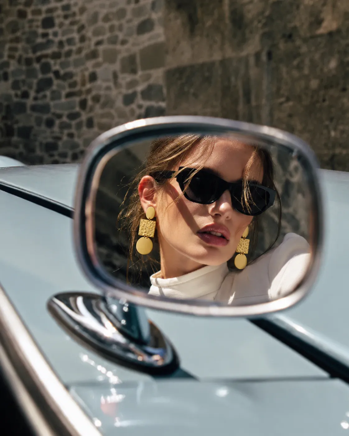 woman earring