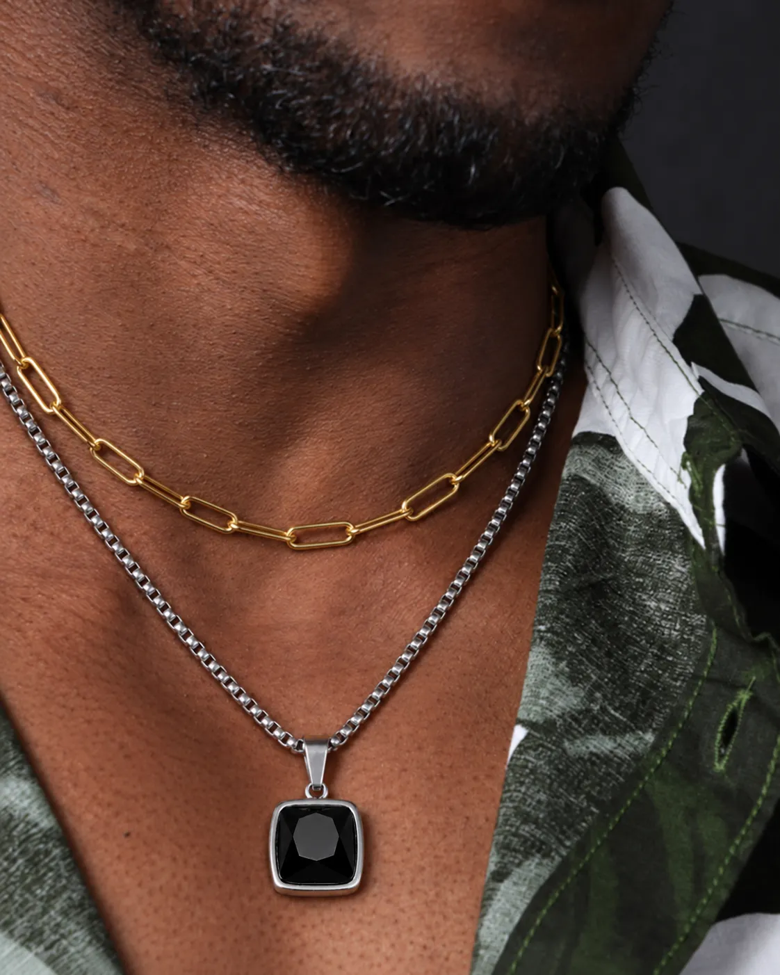 men necklaces Αντρικά κολιέ και αλυσίδες από ατσάλι